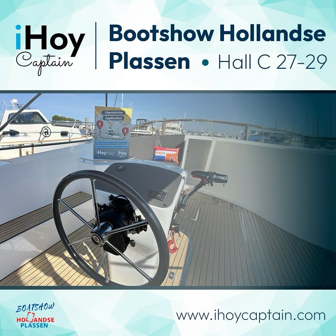 iHoy Captain Showcased Its Next-Generation Autopilot System at Bootshow Hollandse Plassen!