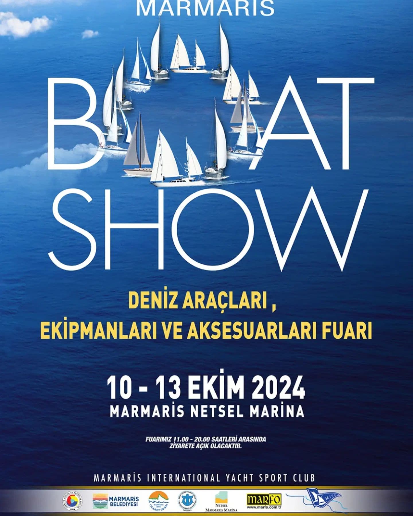 iHoy at Marmaris Boat Show.