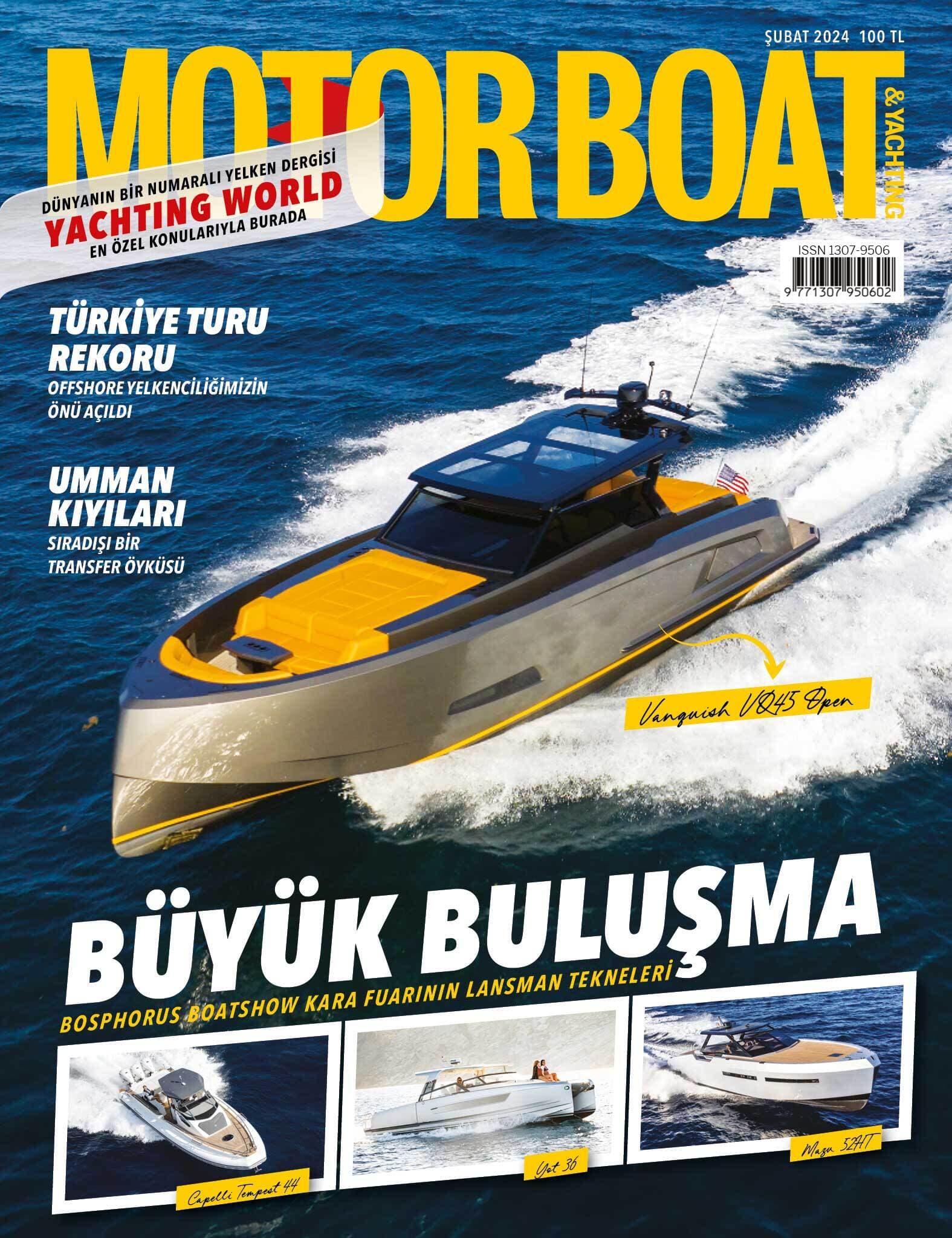 New Generation Autopilot iHoy Captain featured in Motorboat Fair Issue.