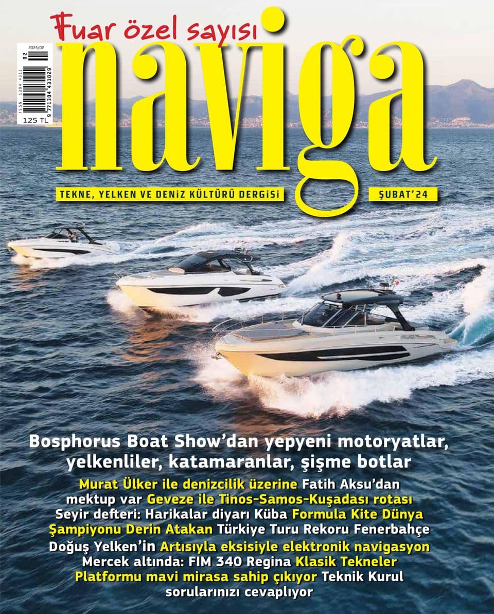 iHoy Captain Introduced in Naviga Magazine Boat Show Special Issue.