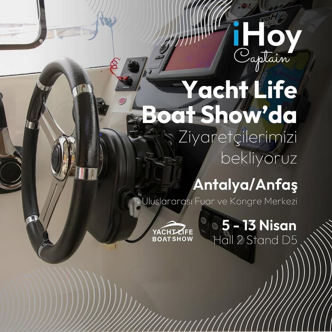 iHoy Captain Attracted Great Attention at the Yacht Life Boat Show!
